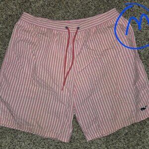 VINEYARD VINES striped swim trunks board shorts MEN'S size MEDIUM